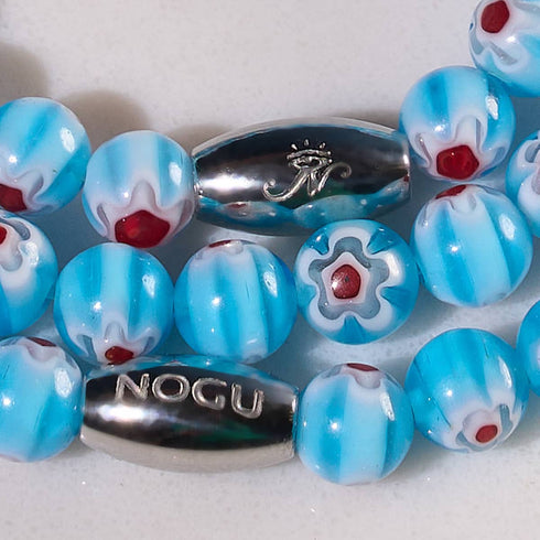 Azur | Argent | Enveloppement Millefiori